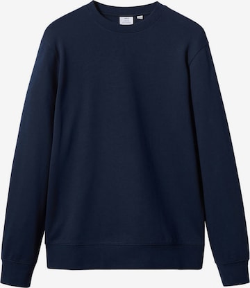 MANGO MAN Sweatshirt 'NOLE' in Blau: predná strana