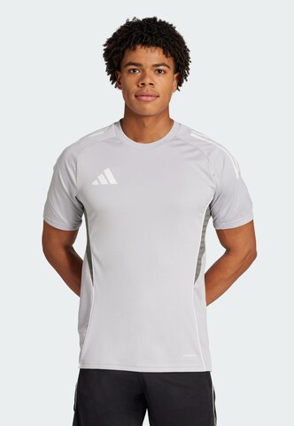 ADIDAS PERFORMANCE Performance shirt 'Tiro 25 Competition' in Grey: front