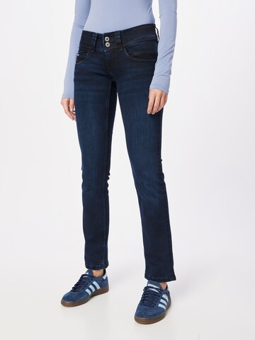 Coupe slim Jean 'Venus' Pepe Jeans en bleu : devant