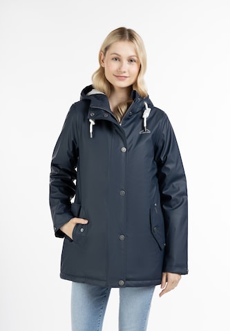 ICEBOUND Between-Season Jacket in Blue: front