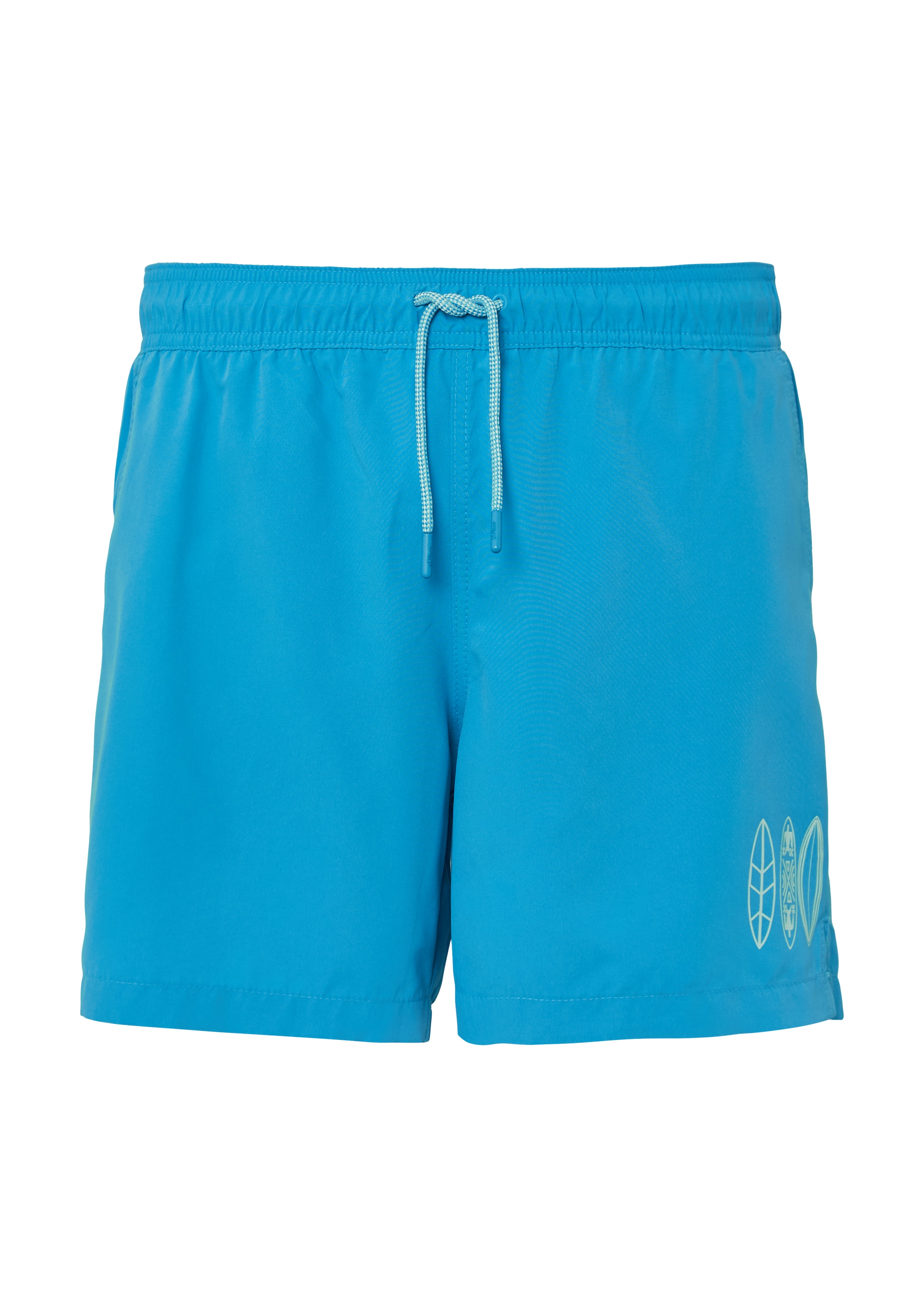 s.Oliver Zwemshorts in Blauw: voorkant