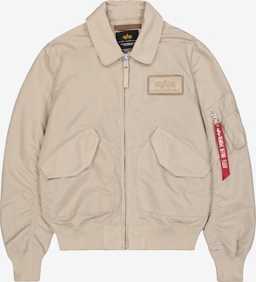 ALPHA INDUSTRIES Between-Season Jacket 'Cwu-36/P' in Beige: front