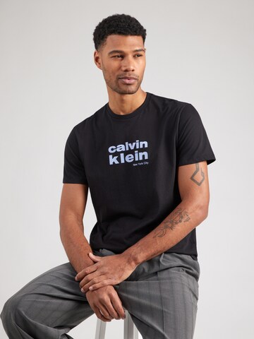 Calvin Klein Jeans Футболка '30S' в Черный: спереди