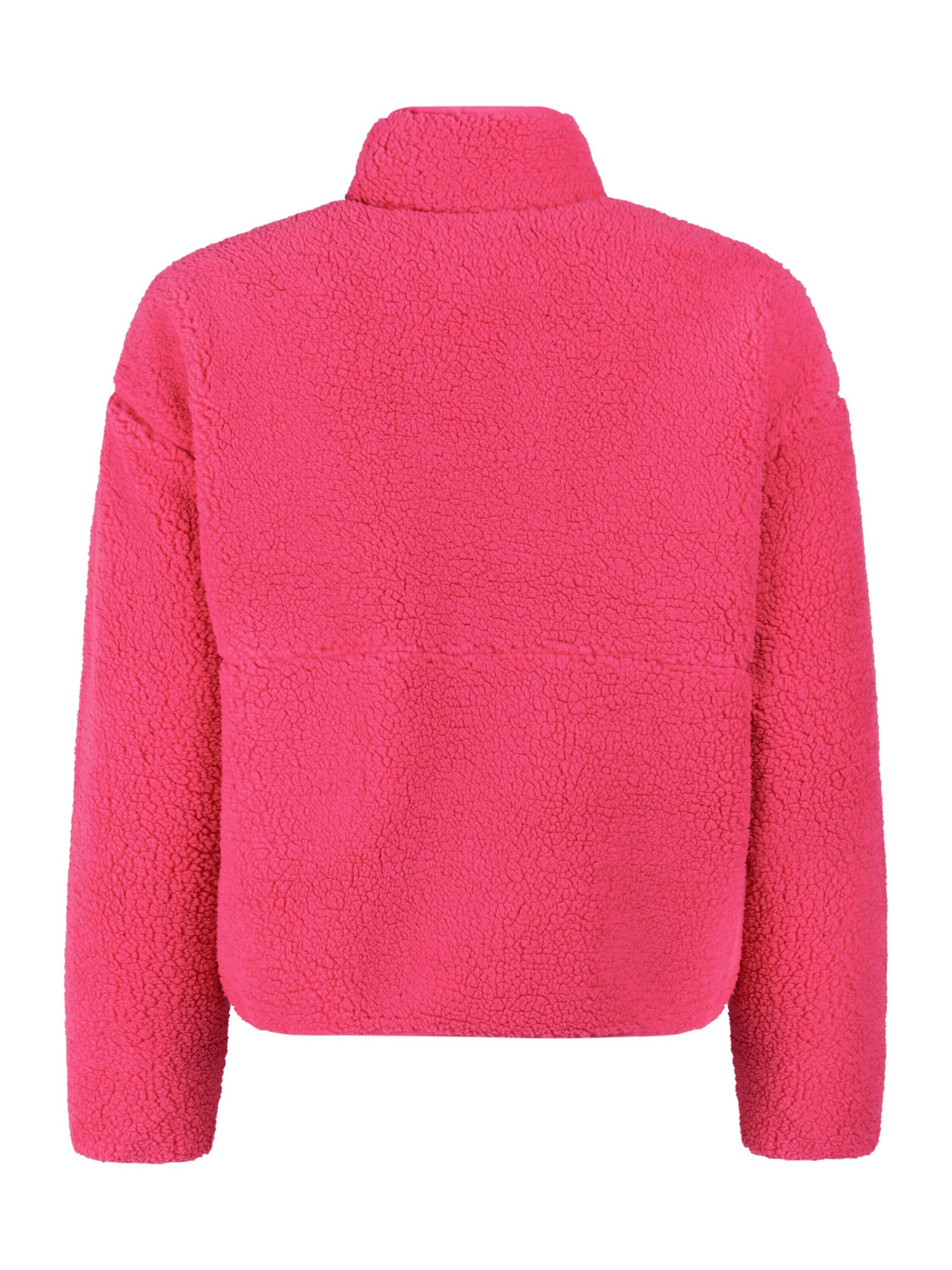 PROTEST Fleece jas 'PRTLUX' in Roze