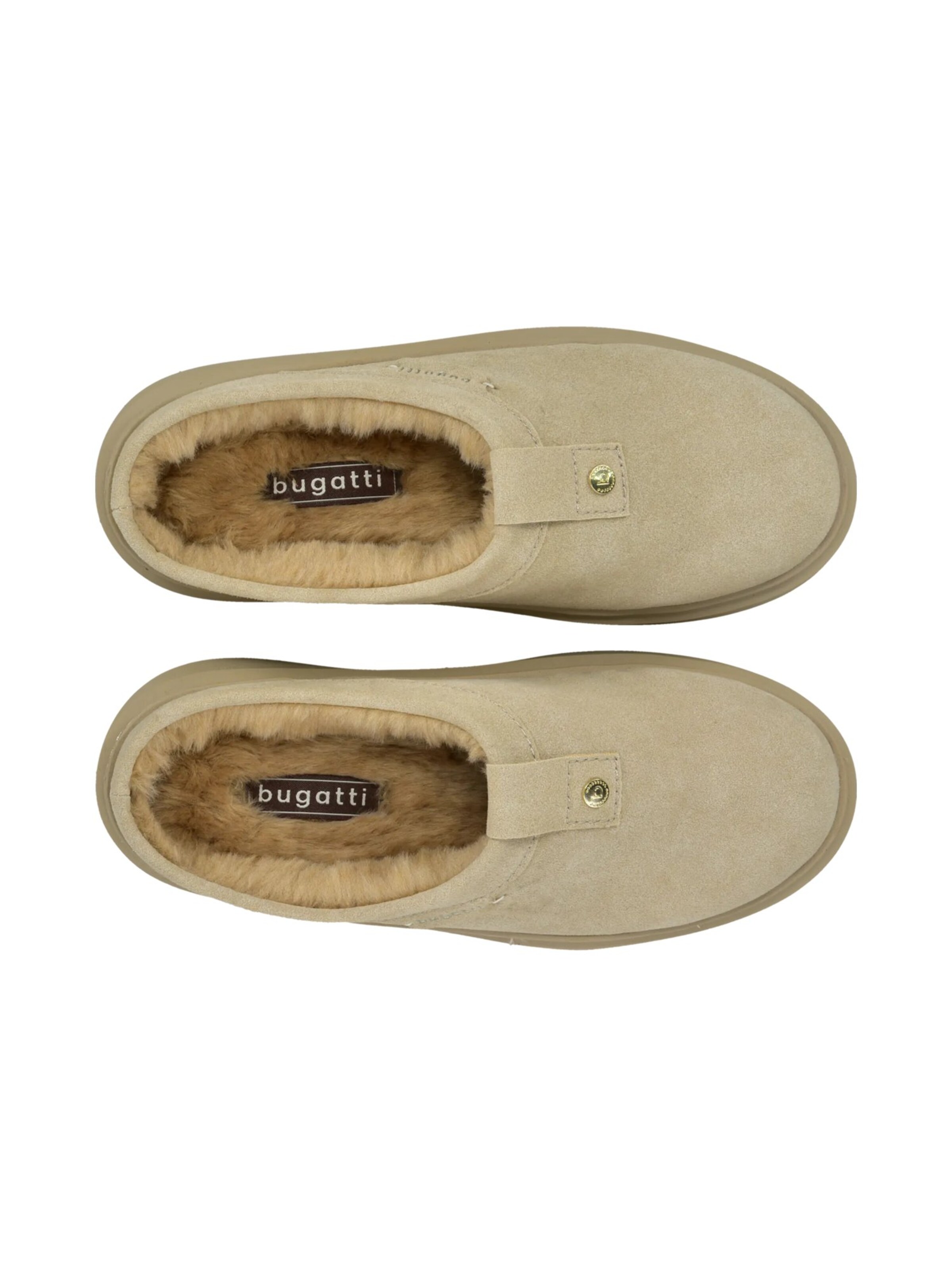 bugatti Træsko i beige