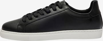 SELECTED HOMME Platform trainers 'Evan' in Black: front