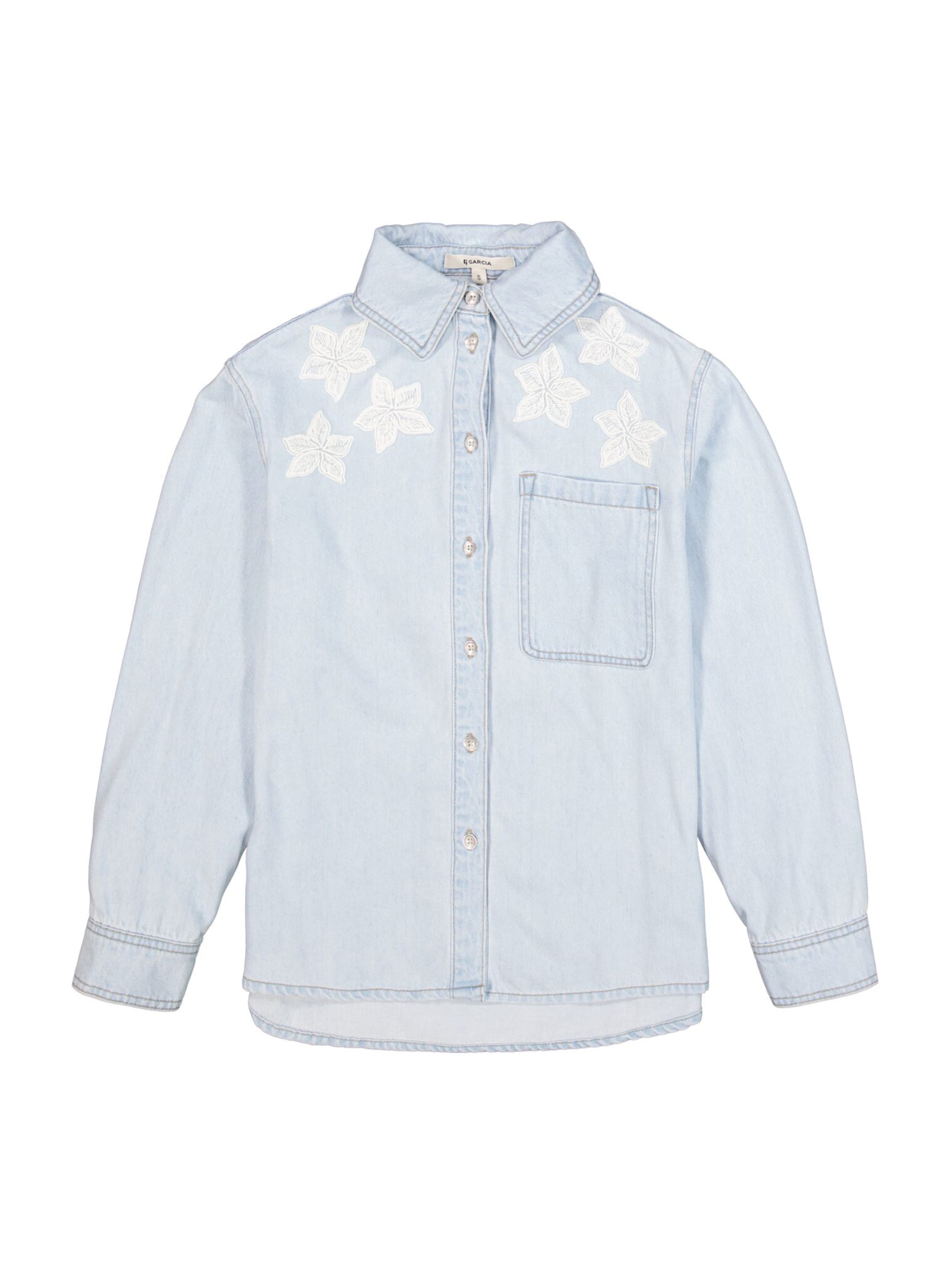 Chemisier GARCIA en bleu : devant