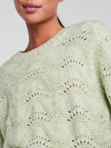 PIECES Pullover 'Bibbi' in Grün