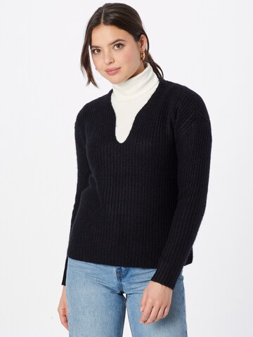 s.Oliver BLACK LABEL Trui in Zwart: voorkant