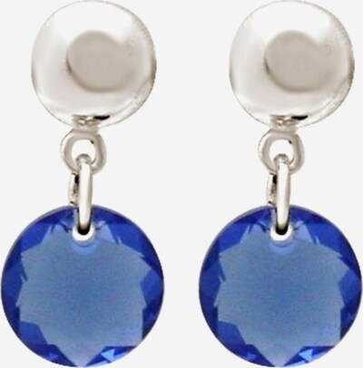 Gemshine Oorbellen in de kleur Blauw / Zilver, Productweergave