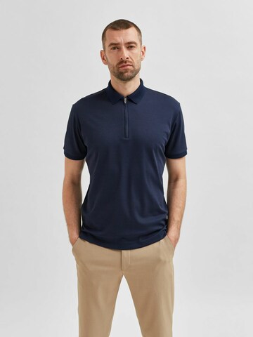 SELECTED HOMME Shirt 'Fave' in Blue: front