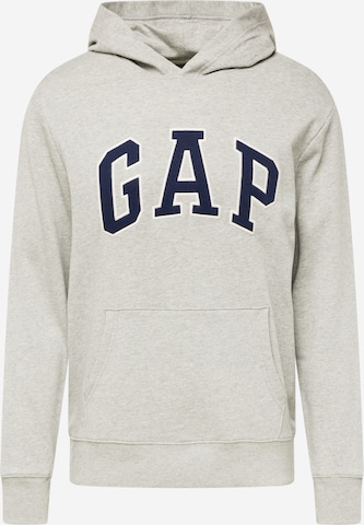 GAP - Regular Fit Sweatshirt em cinzento: frente