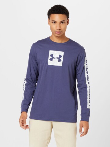 UNDER ARMOUR Sport sweatshirt i grå: framsida
