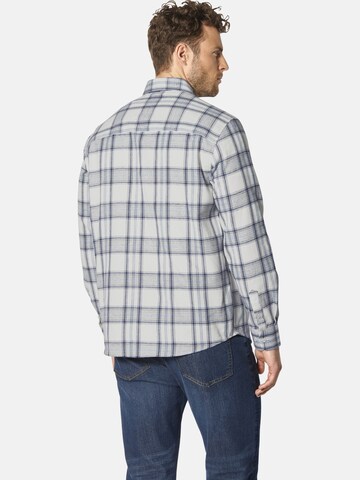 BABISTA Regular fit Button Up Shirt in Blue
