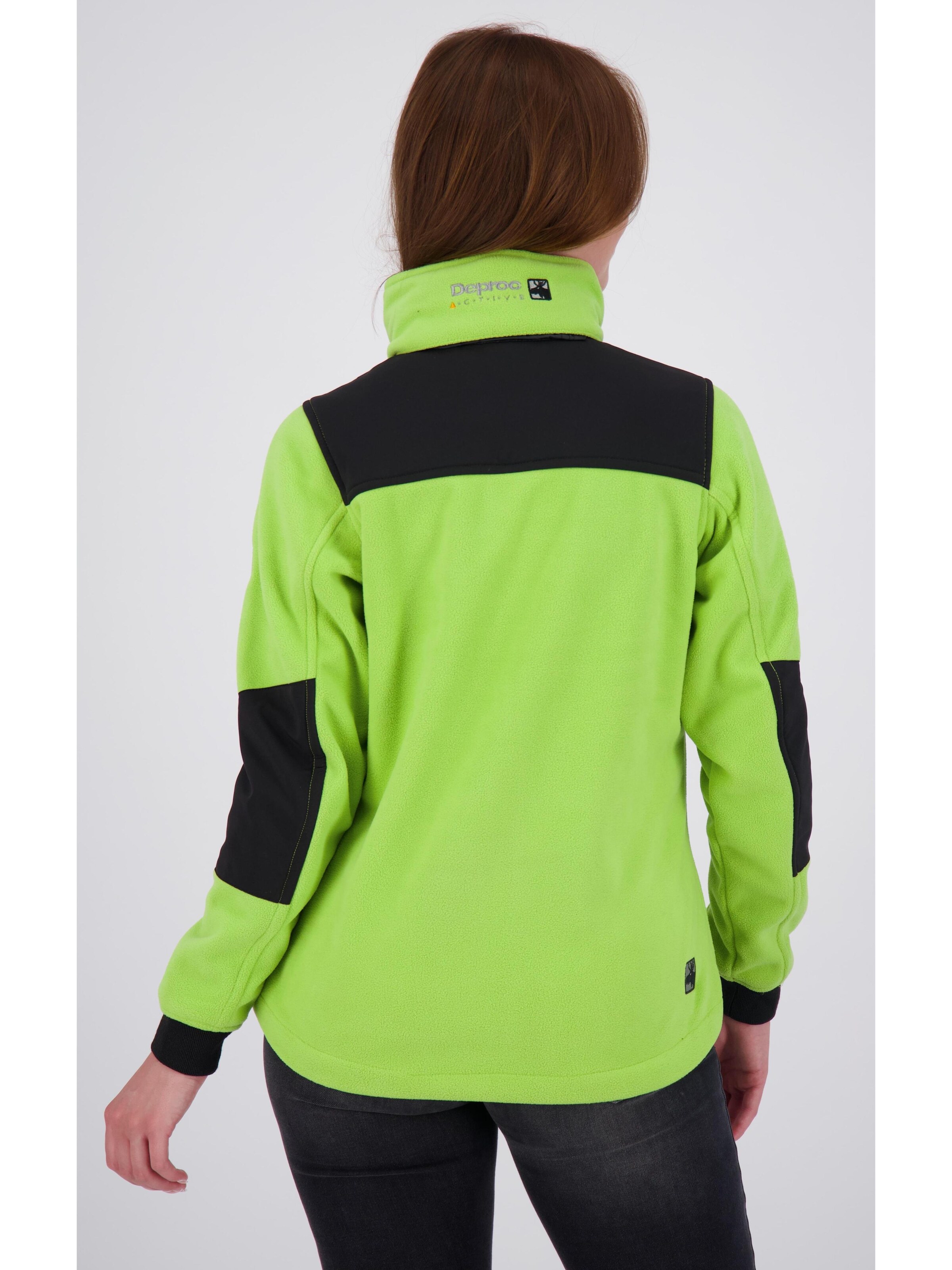 deproc Fleecejacke 'CANADA Women'‌‌ in Grün