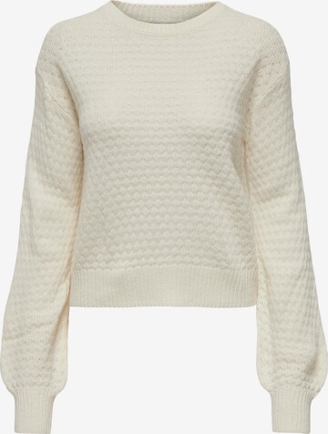 JDY Pullover i hvid: forside