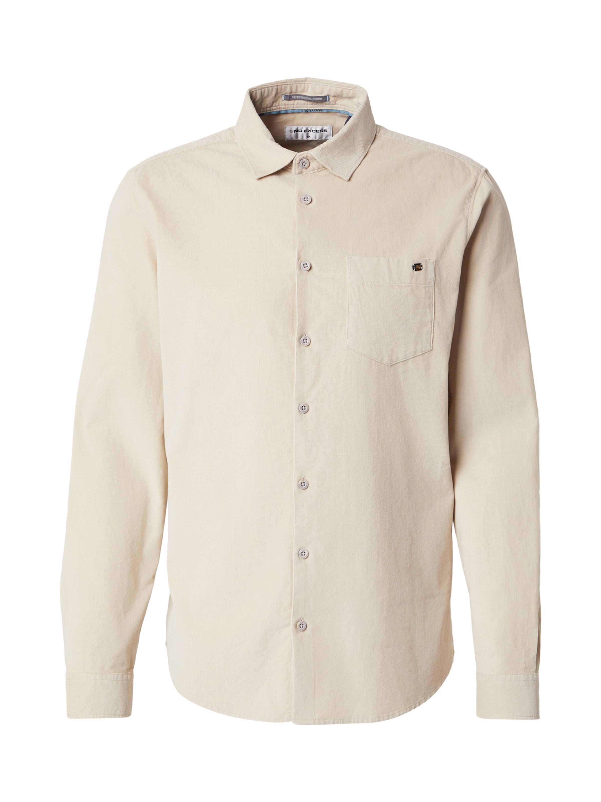 No Excess - Ajuste regular Camisa en beige: frente