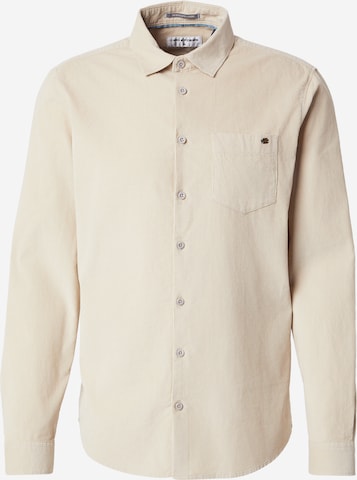 No Excess Regular Fit Paita värissä beige: etupuoli