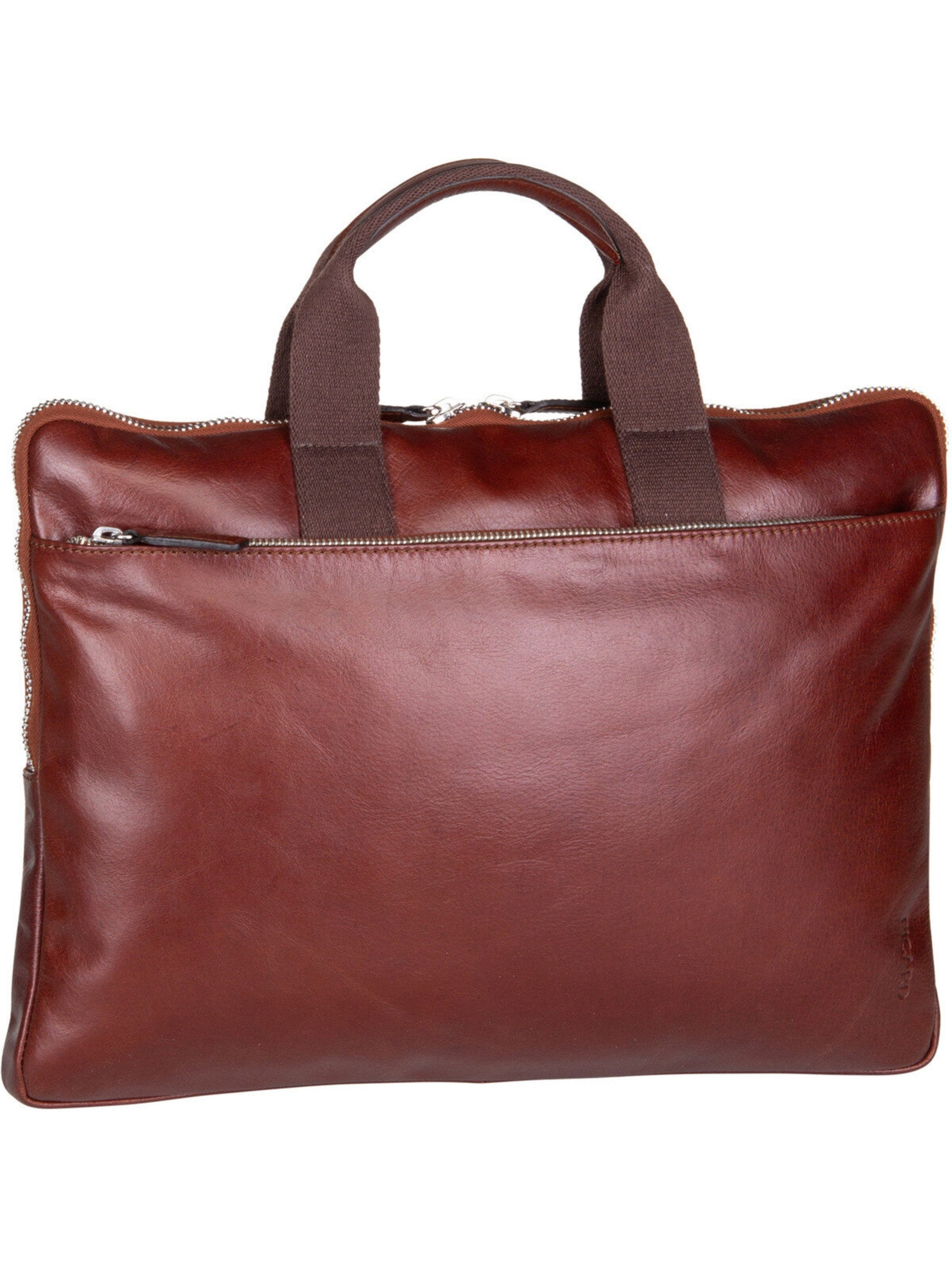 Picard Document Bag 'Buddy' in Brown: front