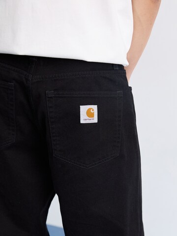 Carhartt WIP Regular Housut 'Landon' värissä musta