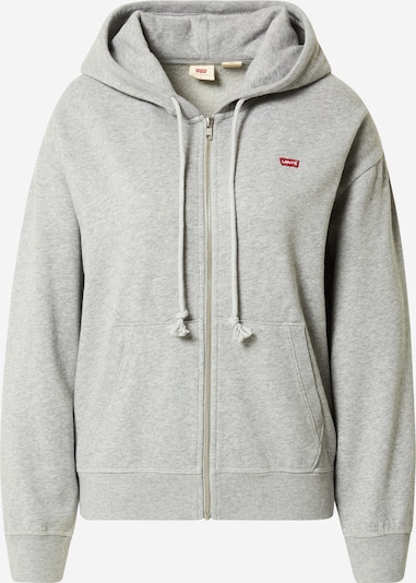 LEVI'S ® Sweatjacke 'Standard Zip Hoodie' in grau, Produktansicht