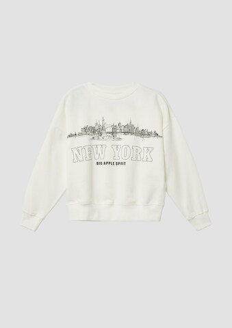 s.Oliver Sweatshirt in Wit