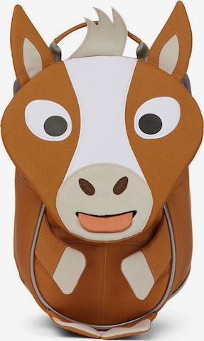 Affenzahn Rucksack 'Pferd' in Braun: Vorderseite