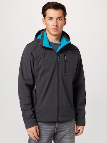 Veste outdoor CMP en bleu : devant