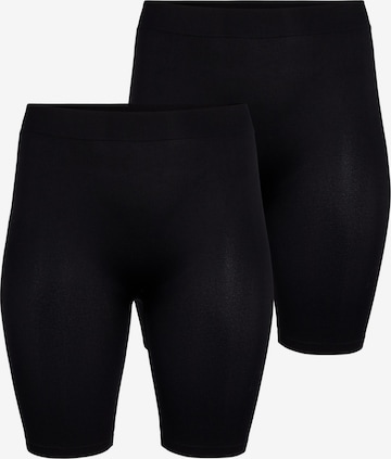 Zizzi Skinny Leggings in Black: front