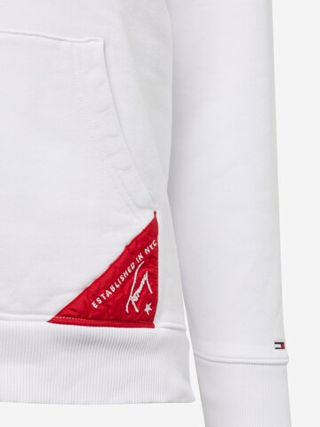 Sweat-shirt Tommy Remixed en blanc