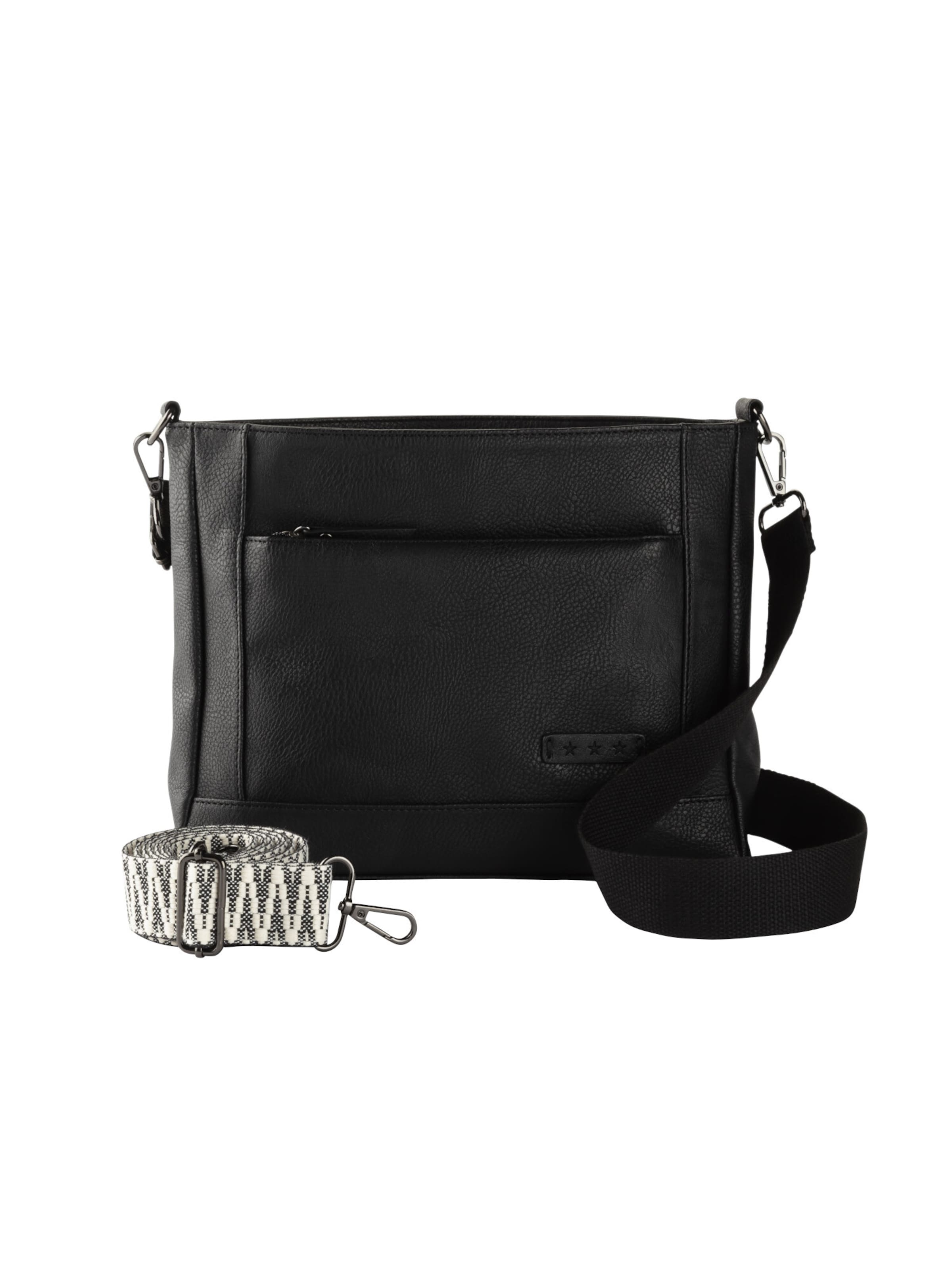 bonprix Crossbody Bag in Black: front