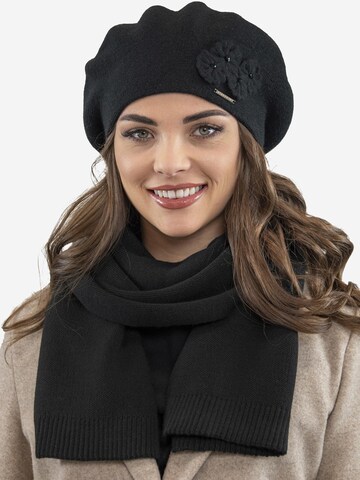 Vivisence Beanie '7006 Set' in Black