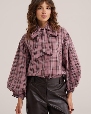WE Fashion Bluzka w kolorze fioletowy: przód