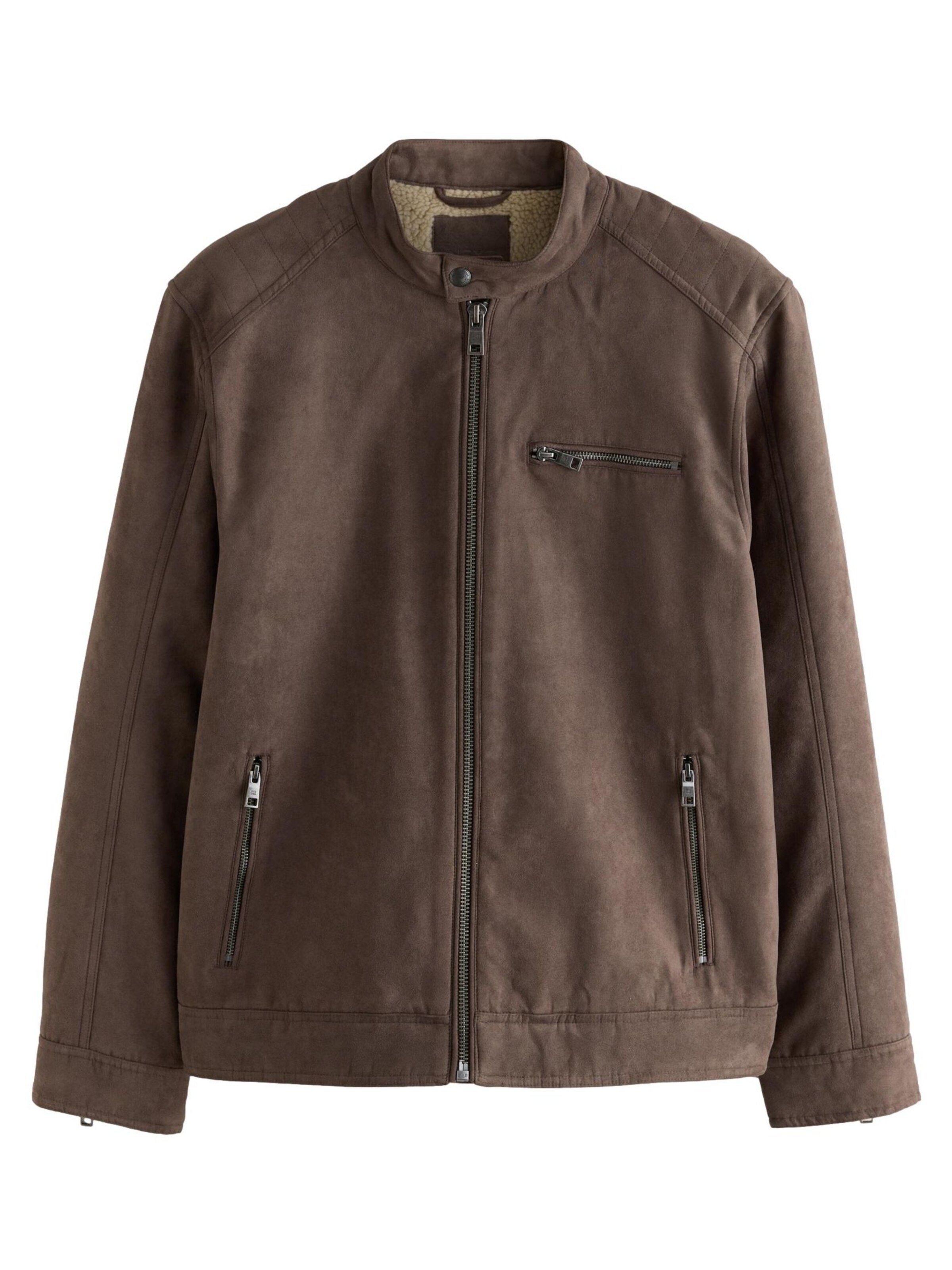 Next Jacke in Braun: Vorderseite