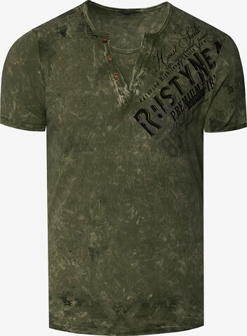Rusty Neal T-Shirt in Grün: Vorderseite