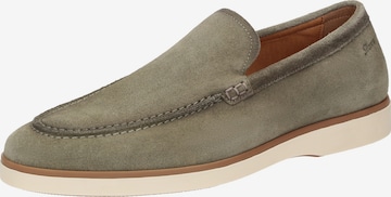 SIOUX Classic Flats in Green: front