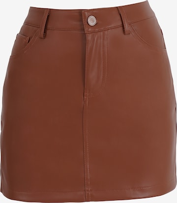 FRESHLIONS Skirt in Brown: front