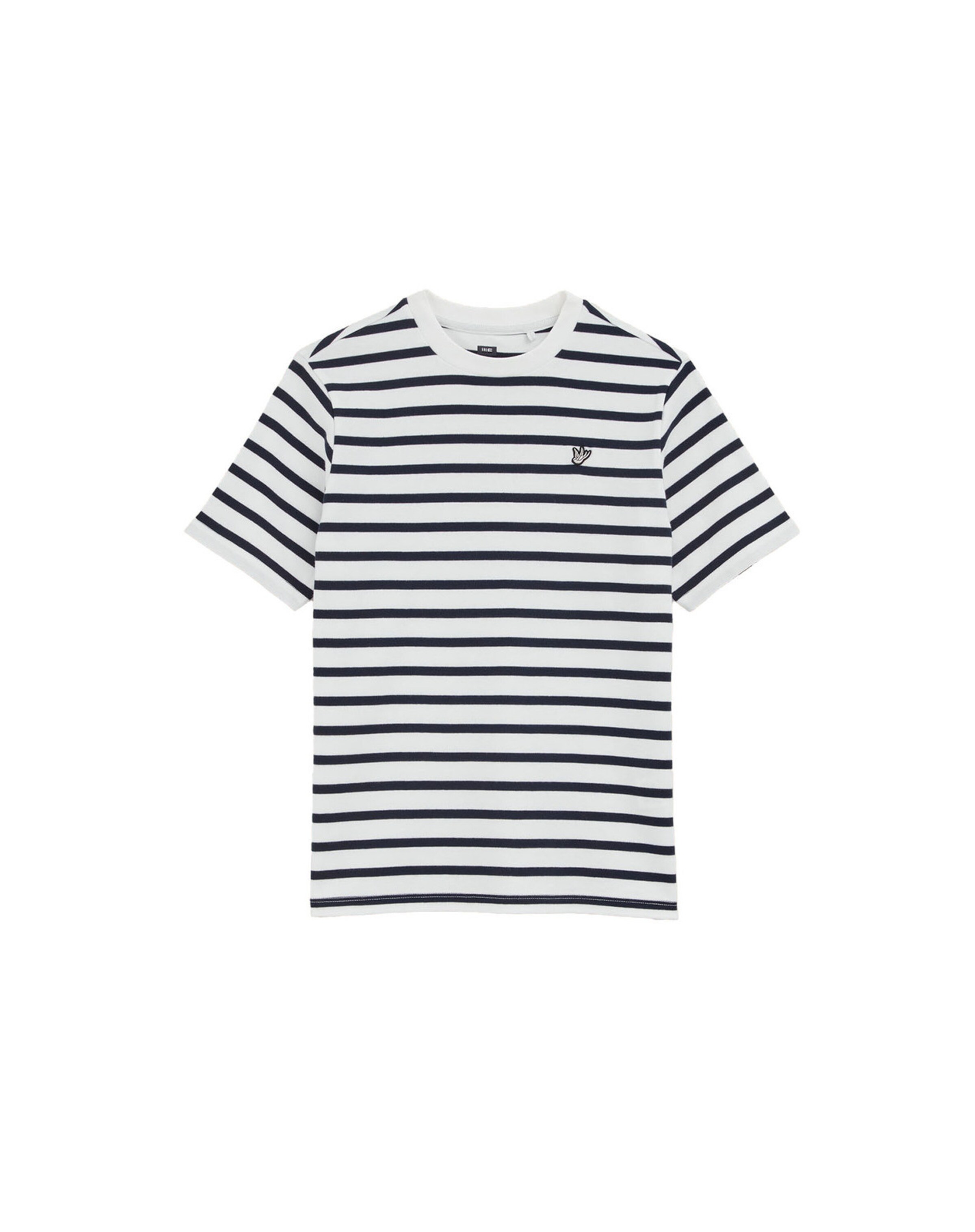 Tricou de la WE Fashion pe alb: față