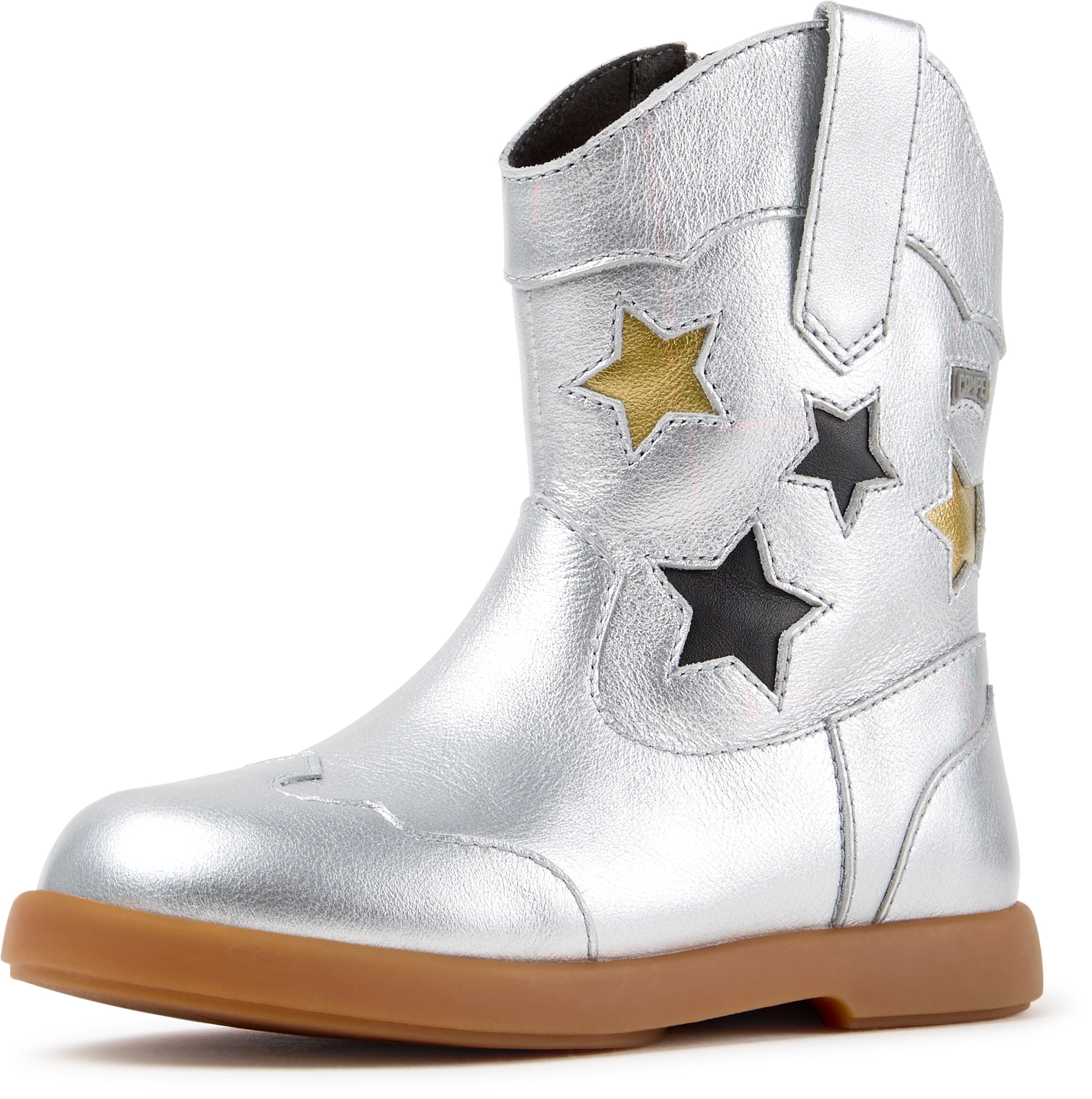 CAMPER - Bota ' Duet ' em prata: frente