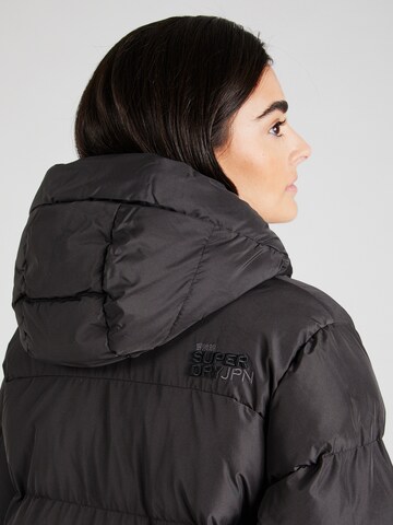 Superdry Winter Coat in Black