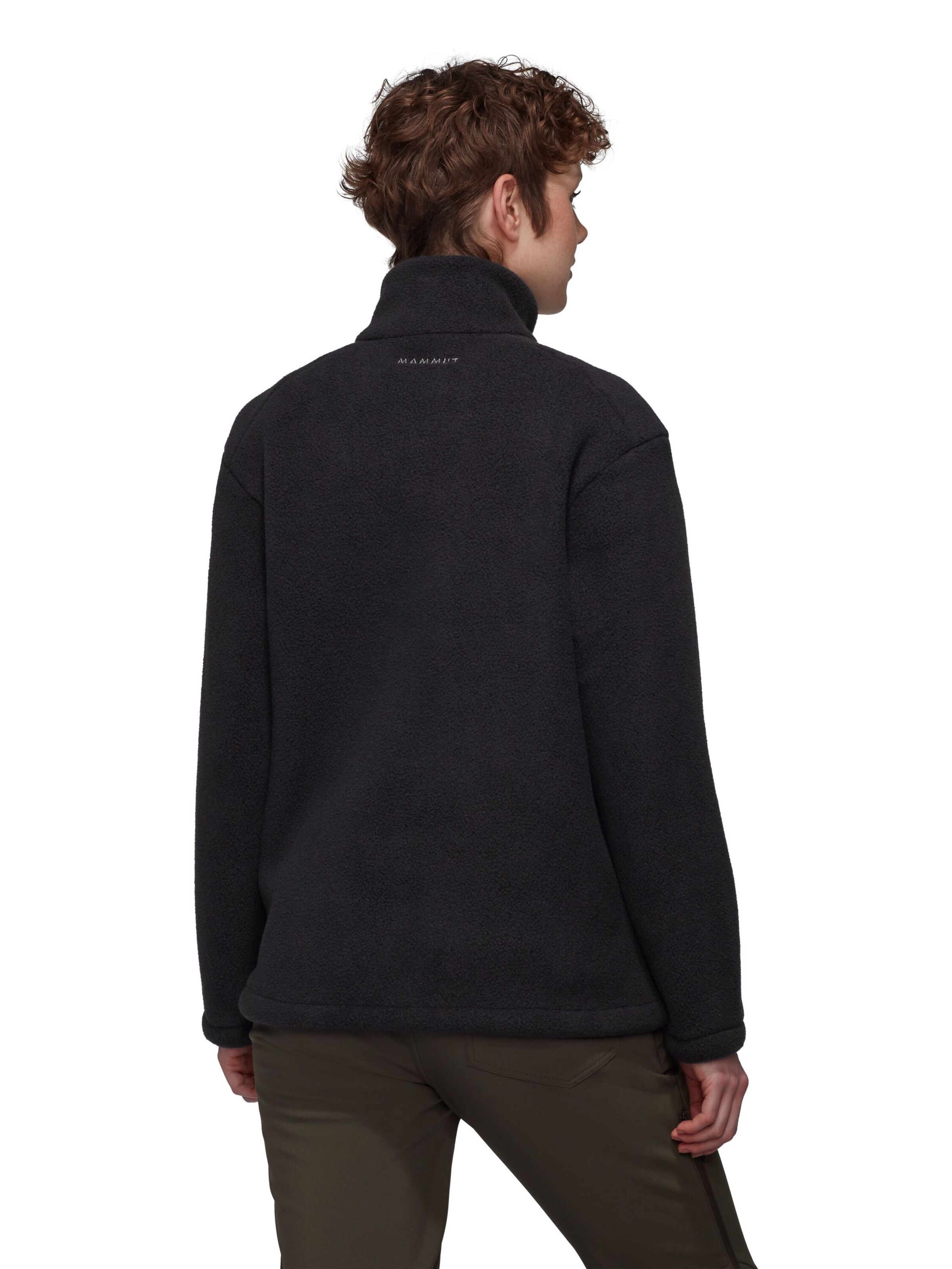 MAMMUT Athletic Fleece Jacket in Black