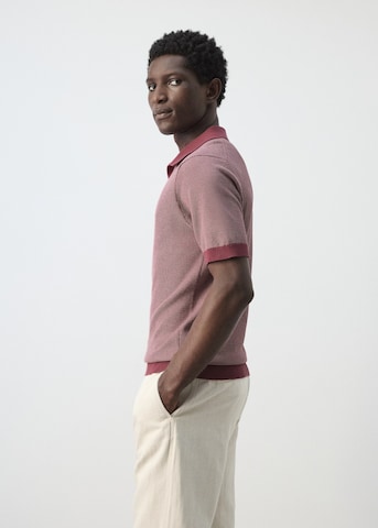 MANGO MAN Pullover 'Petonet' in Lila