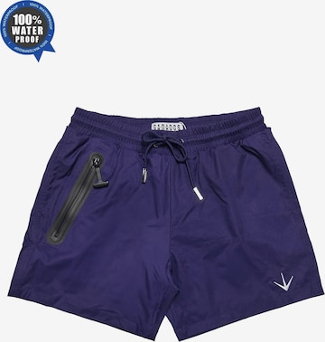 Garados Swim - Bermudas '100% waterproof bag' en azul: frente