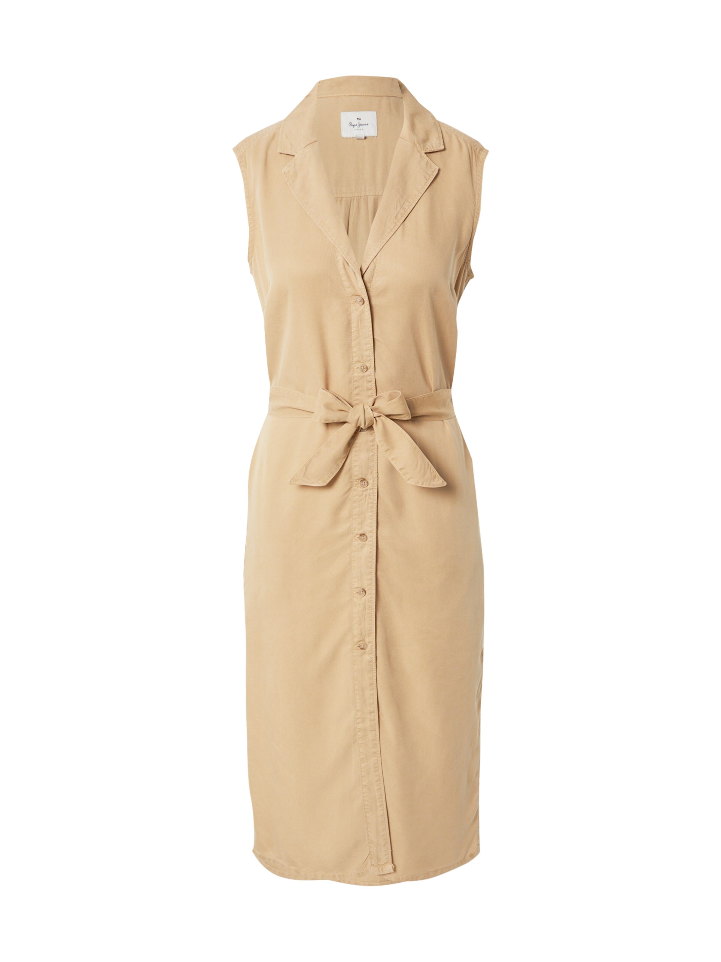 Frauen Kleider Pepe Jeans Kleid 'MAGGIE' in Sand - XC29946 Frauen Kleider Pepe Jeans Kleid 'MAGGIE' in Sand - XC29946
