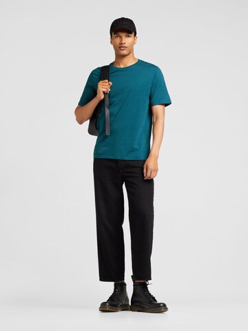 JACK & JONES Слим Футболка в Зеленый