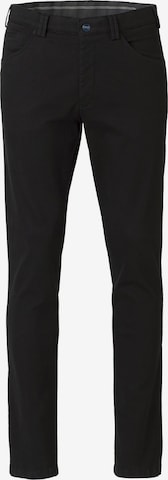 MEYER Chino trousers in Black: front