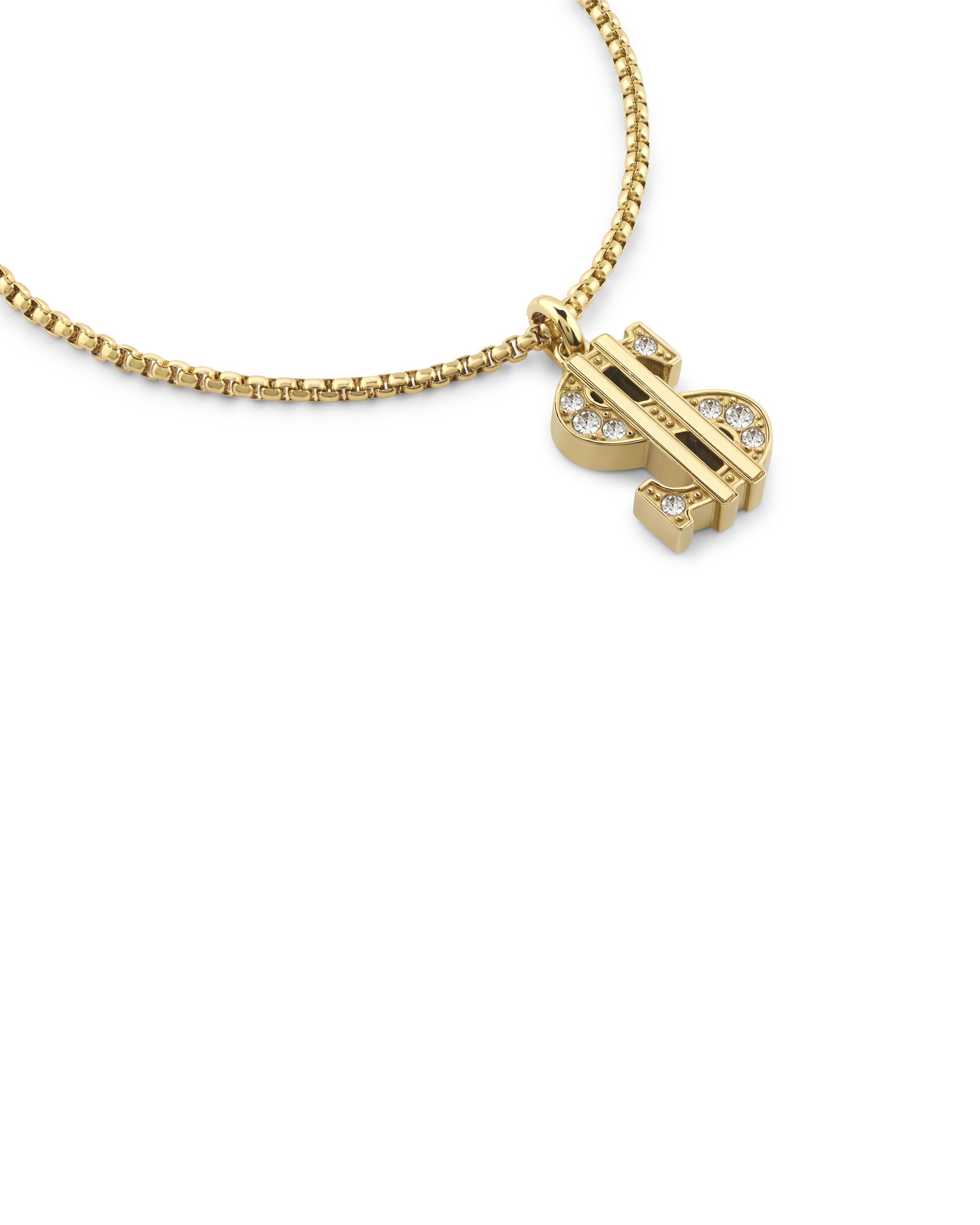 Philipp Plein Kæde 'PLEIN VALENTINE' i guld