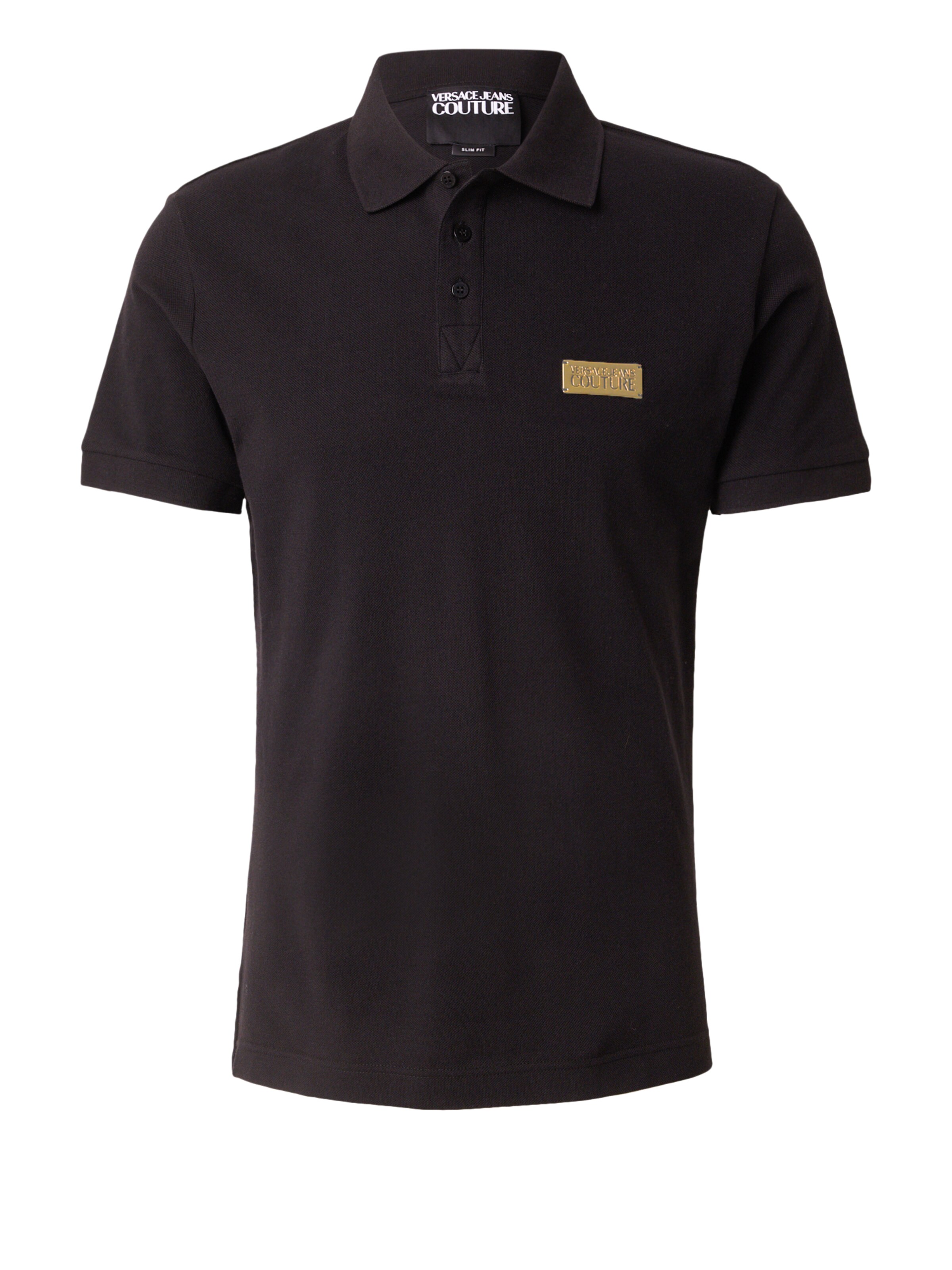 Versace Jeans Couture Μπλουζάκι σε μαύρο: μπροστά