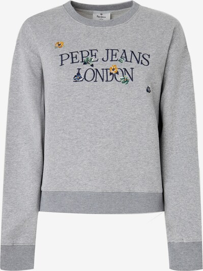 Pepe Jeans Sweat-shirt 'VELLA' en bleu marine / gris / vert / orange, Vue avec produit