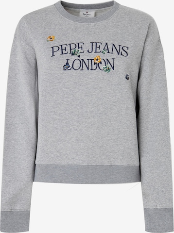 Pepe Jeans Sweatshirt 'VELLA' i grå: framsida